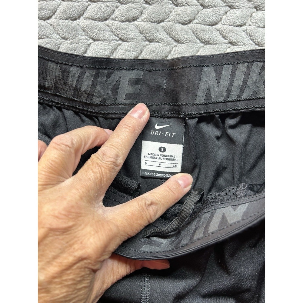 Nike Dri-FIT Shorts Lot 2 Mens Small Black Athletic Training Gym - Picture 10 of 12